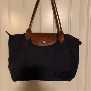 Longchamp tote bag blue
